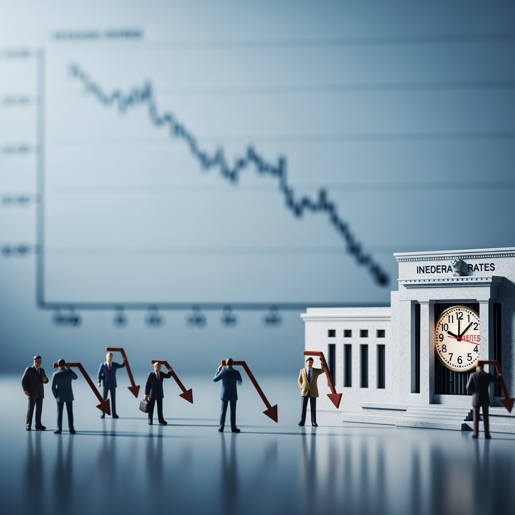 Illustration for: Fed Reduces Interest Rates Amid Slowing Job Market