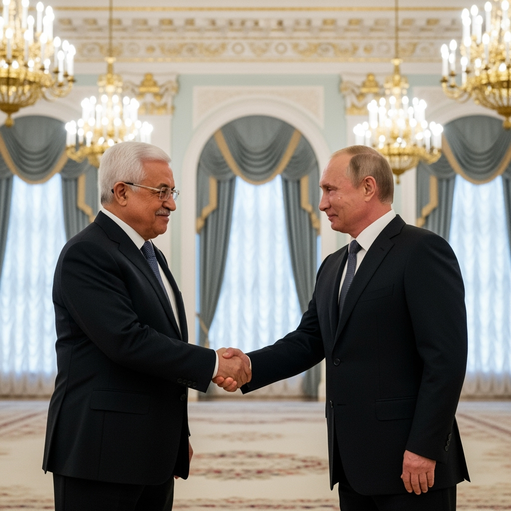 Illustration for: President Abbas's Visit to Moscow