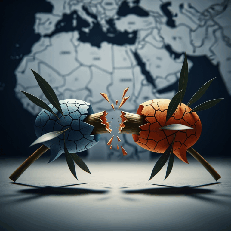 Illustration for: Controversial Statements on Middle East Peace