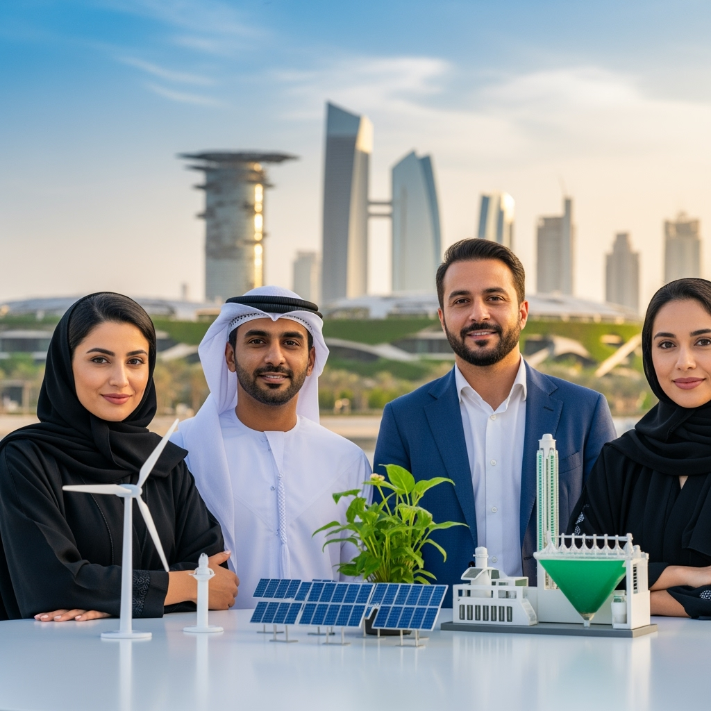 Illustration for: UAE's Leading Sustainability Pioneers