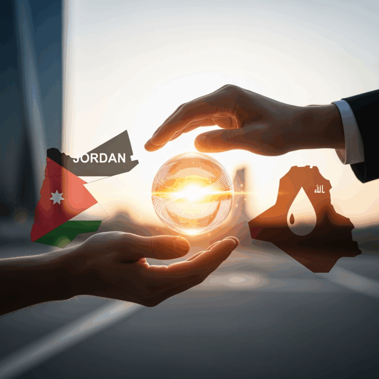 Illustration for: Jordan-Iraq Energy Exchange: A Strategic Move