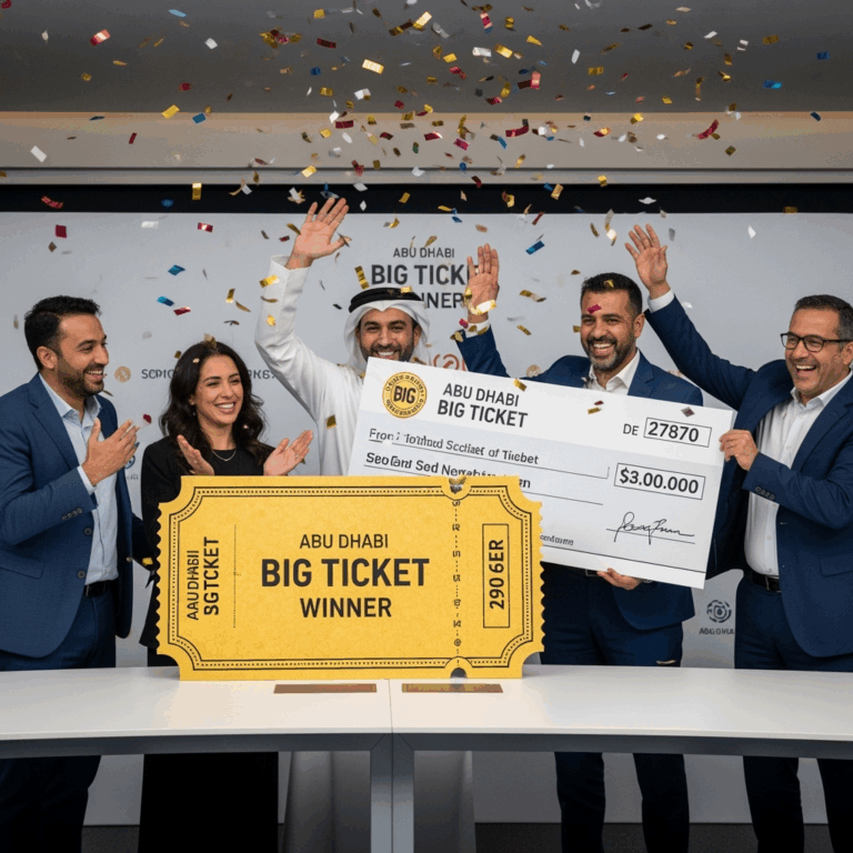 Illustration for: Abu Dhabi Big Ticket: September Winners Announced
