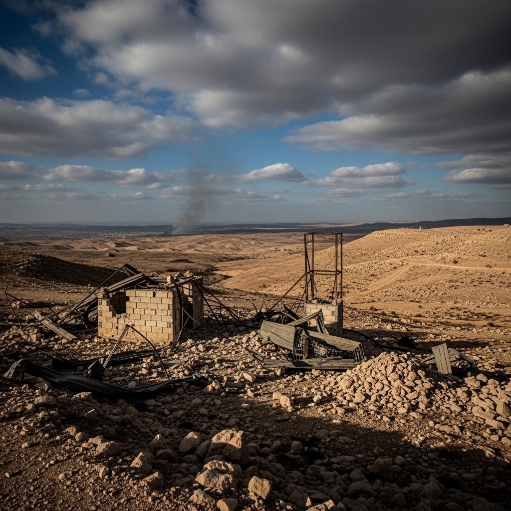 Illustration for: Israeli Military Operations in Southern Syria
