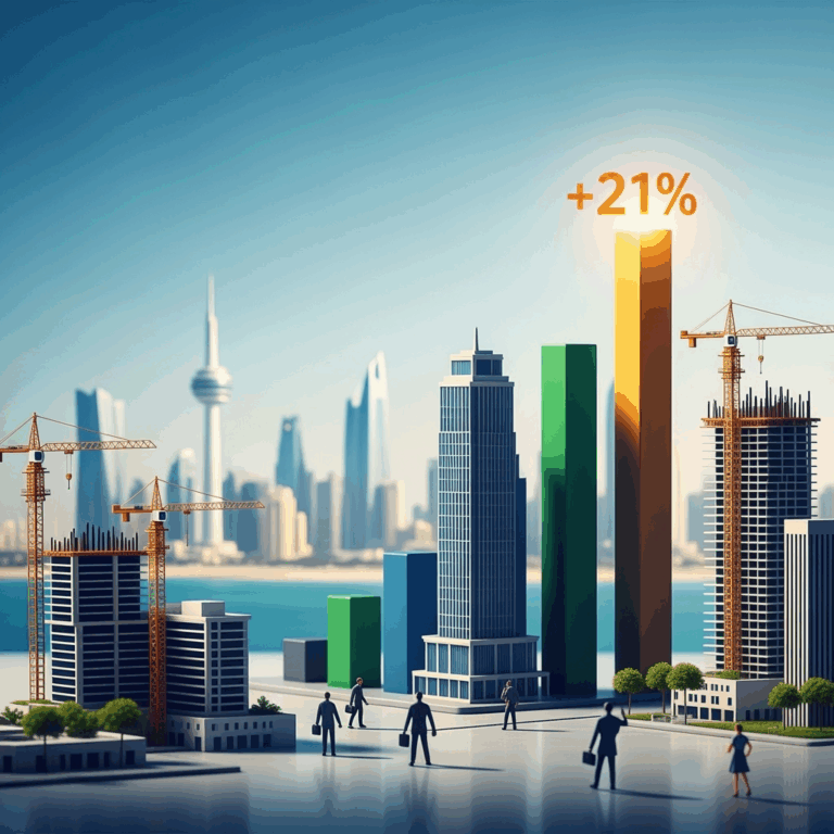 Illustration for: Ajman Real Estate Transactions Surge 21% in August