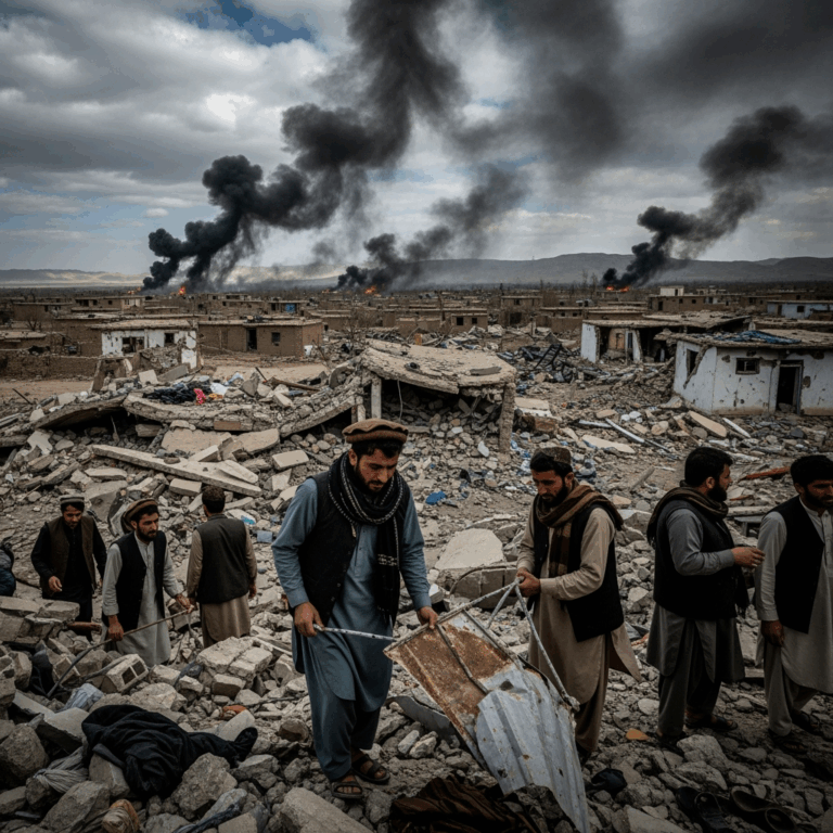 Illustration for: Devastating Earthquake Strikes Eastern Afghanistan