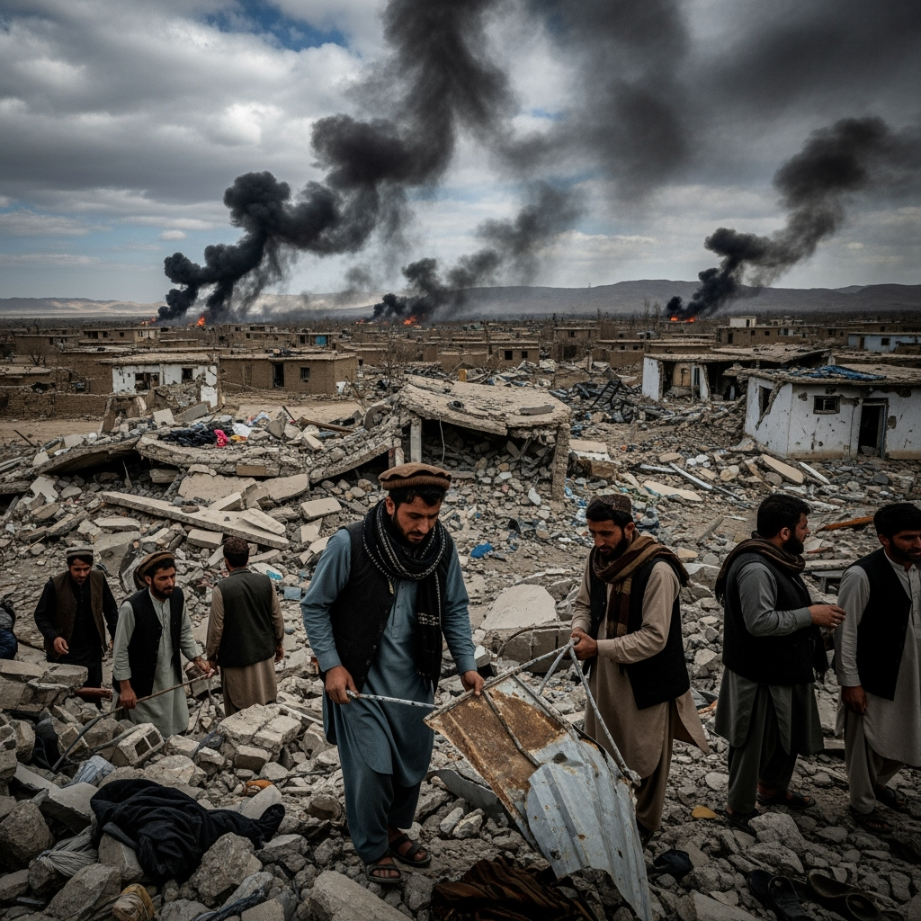 Illustration for: Devastating Earthquake Strikes Eastern Afghanistan