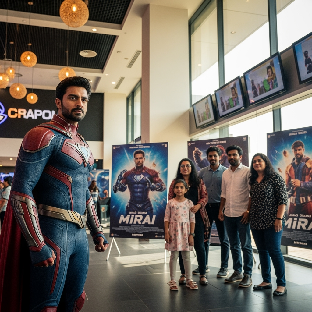 Illustration for: Mirai: Telugu Superhero Movie in UAE Cinemas