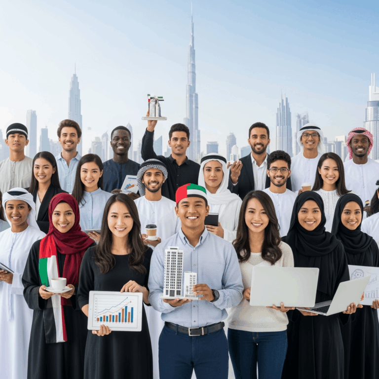 Illustration for: UAE Empowers 10,000 Young Entrepreneurs