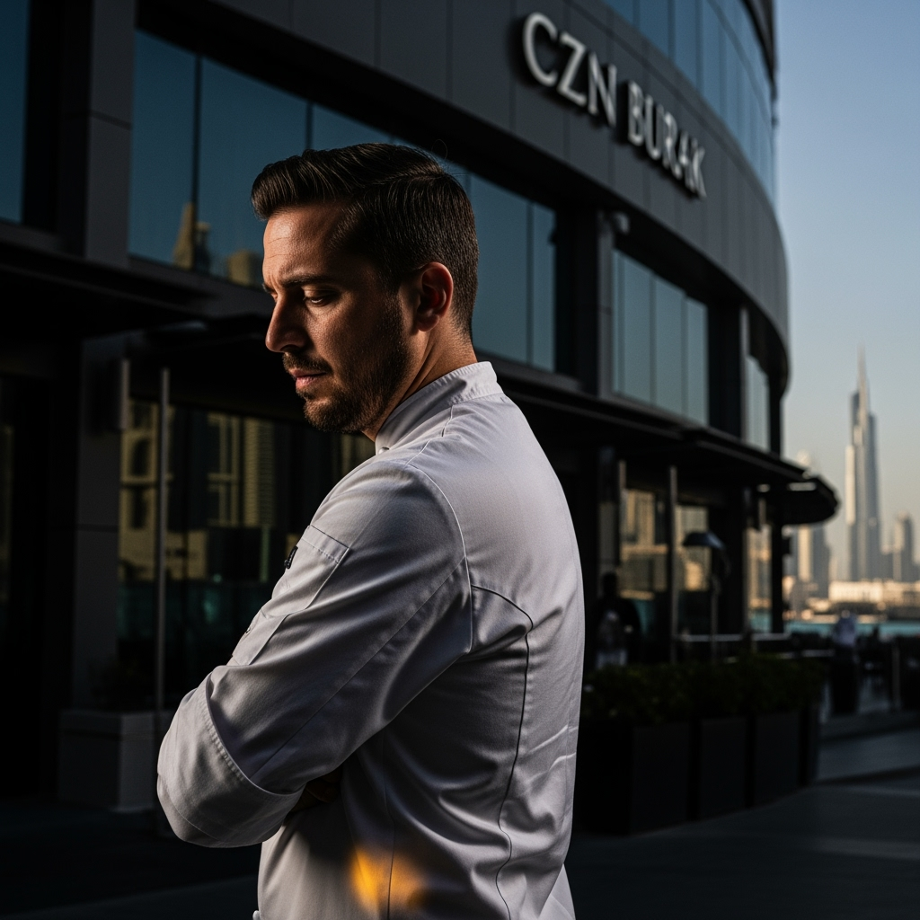 Illustration for: CZN Burak Cuts Ties with Dubai Restaurant