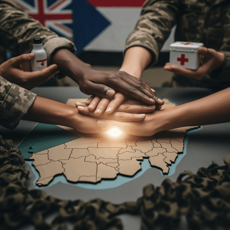 Illustration for: U.S. and Allies Emphasize Sudan's Unity and Civilian Protection