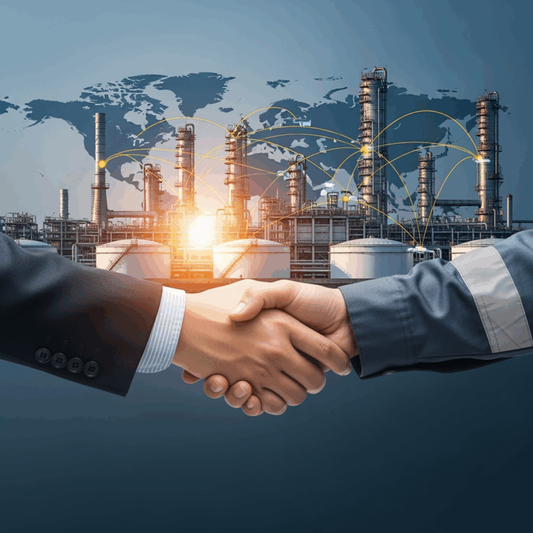 Illustration for: Strategic Partnership for Oil Trade and Storage