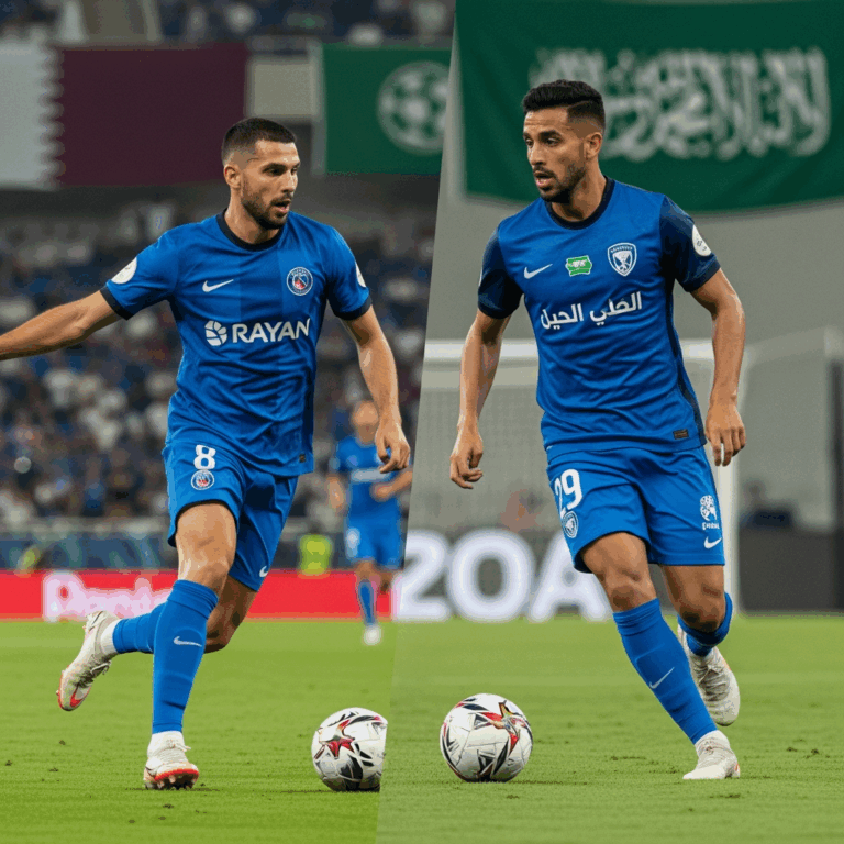 Illustration for: Mitrovic Moves to Al Rayyan, Nunez Joins Al Hilal