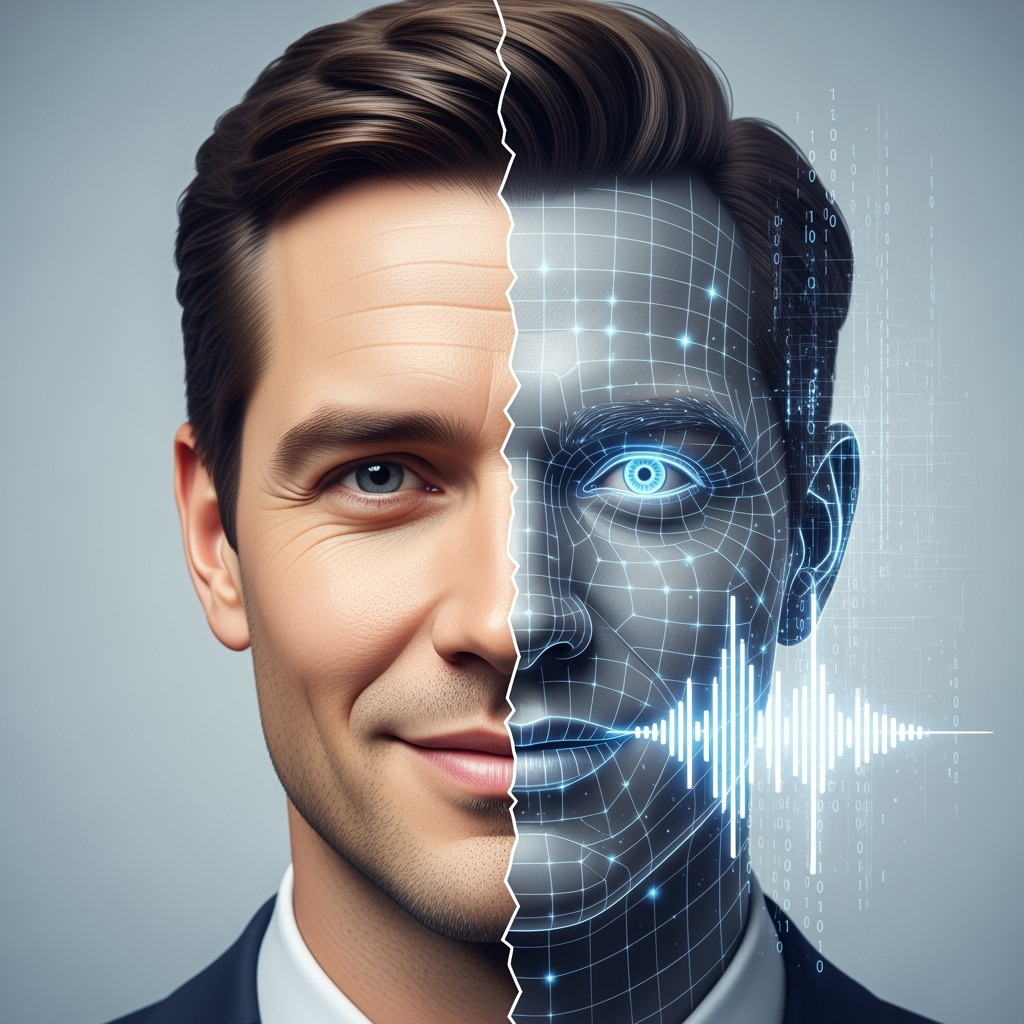 Illustration for: AI Talking Photo Generator Transforms Portraits