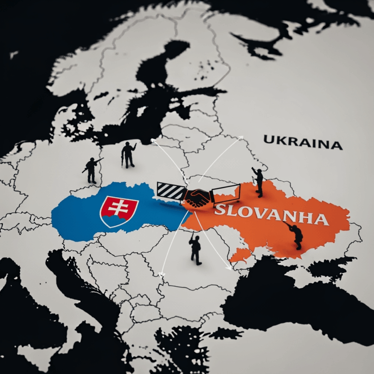 Illustration for: Slovakia's Stance on Troop Deployment in Ukraine