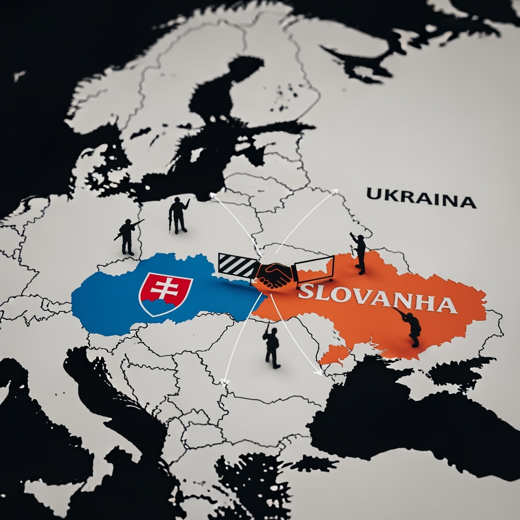 Illustration for: Slovakia's Stance on Troop Deployment in Ukraine