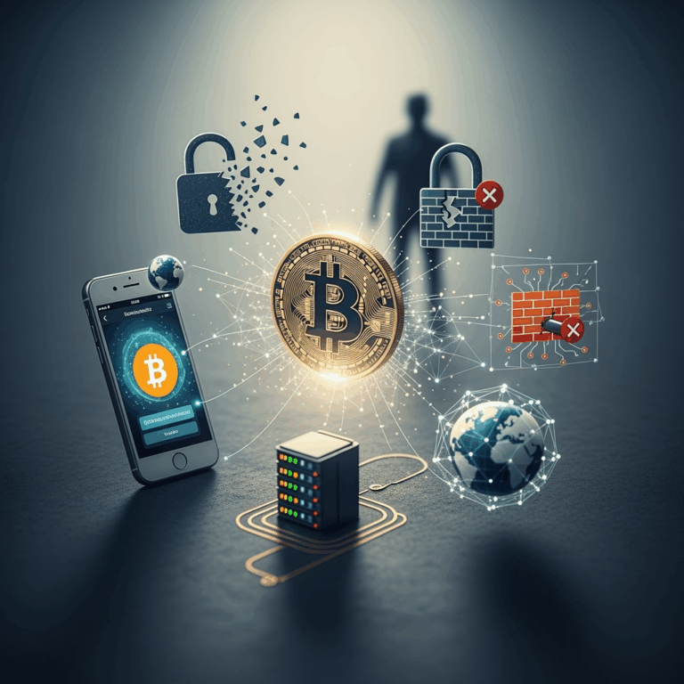 Illustration for: Bitcoin's Evolving Role and Security Concerns