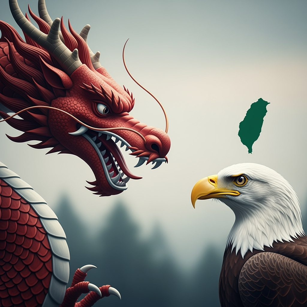 Illustration for: China Warns US on Taiwan Relations