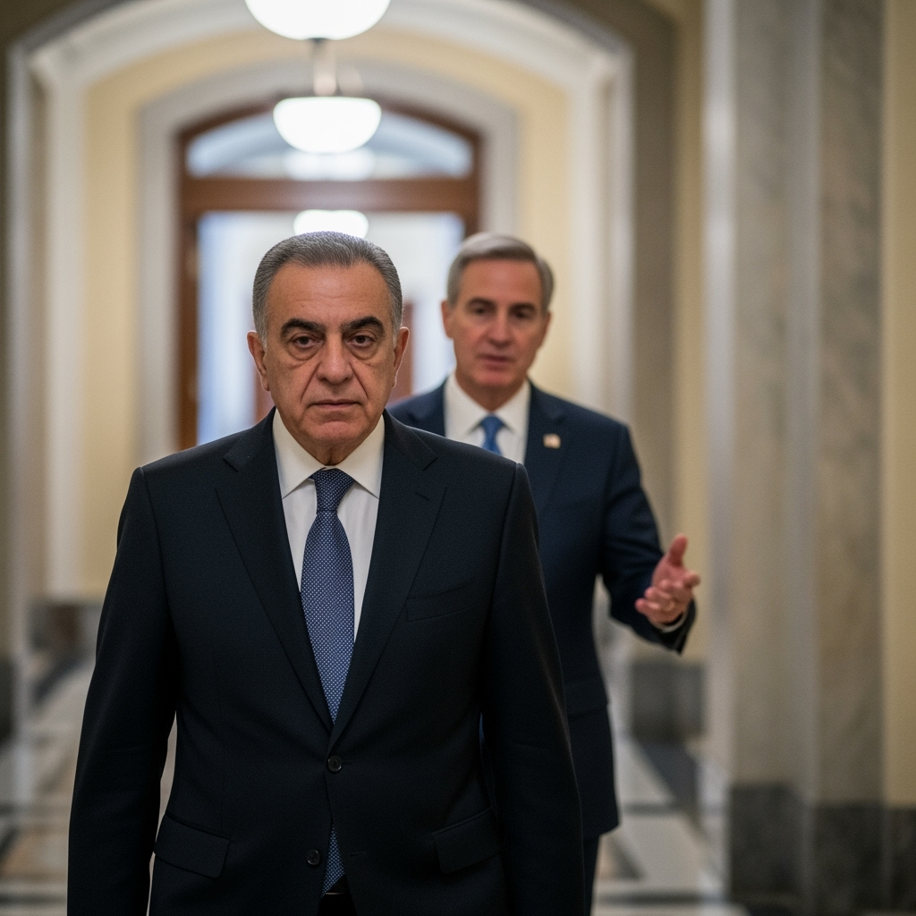 Illustration for: Syrian Foreign Minister's Visit to Washington for Sanction Talks