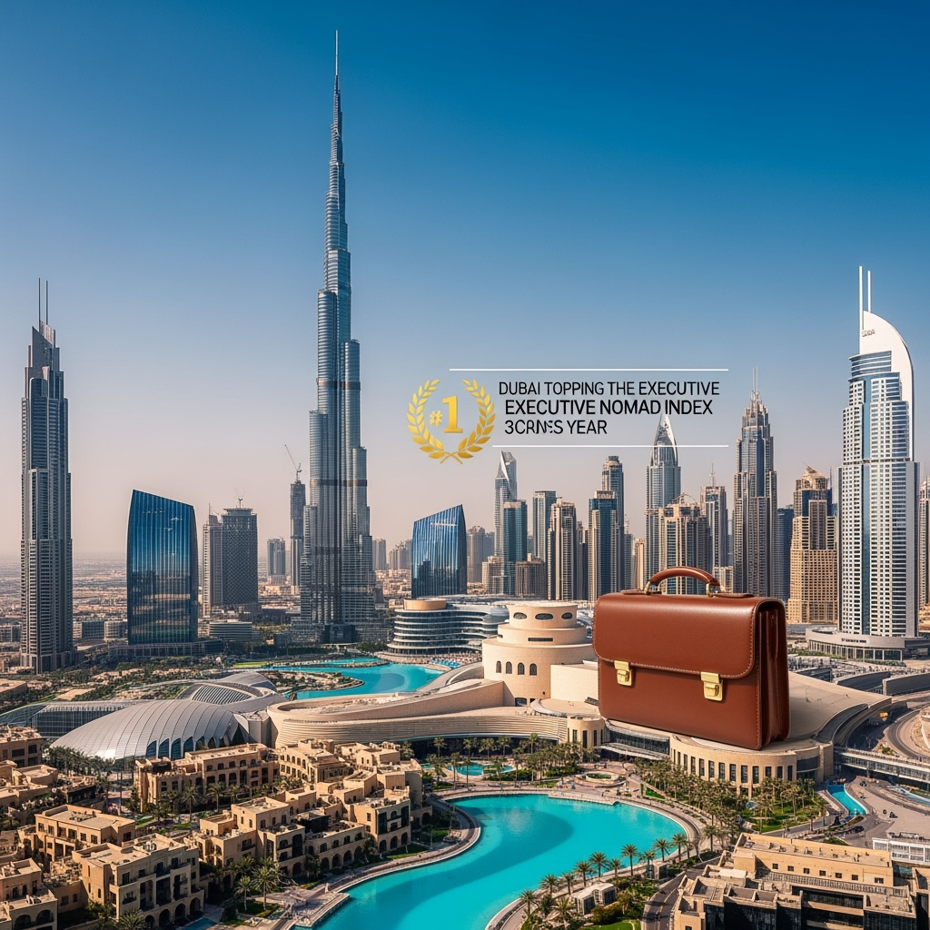 Illustration for: Dubai Tops Executive Nomad Index for Third Year