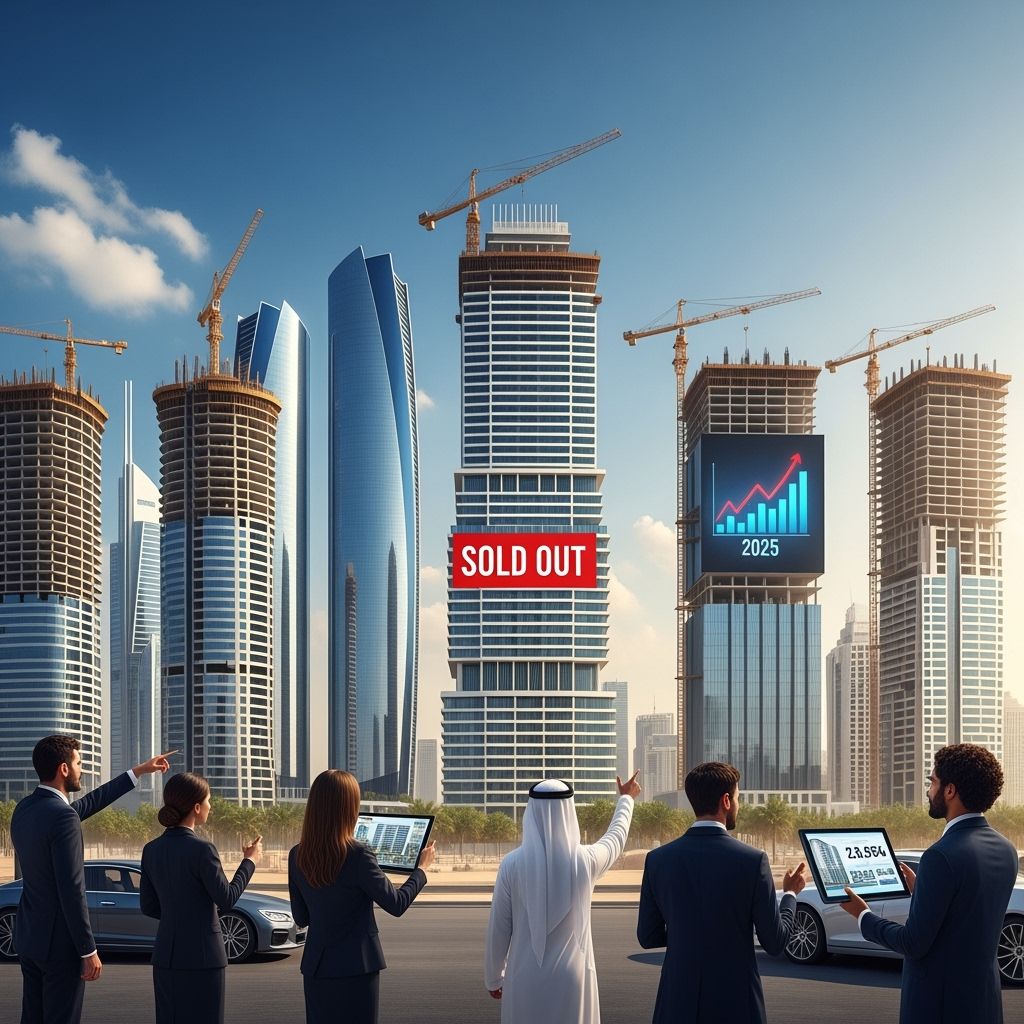 Illustration for: Abu Dhabi's Real Estate Booms Amid High Demand in 2025