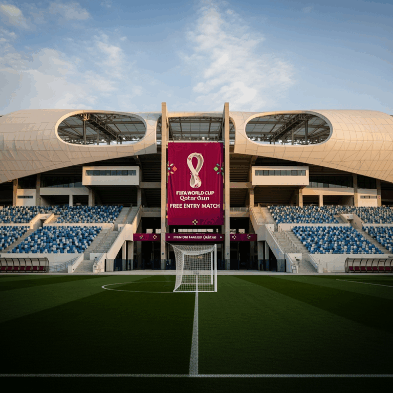 Illustration for: Qatar to Host Free Entry Match at Jassim Bin Hamad