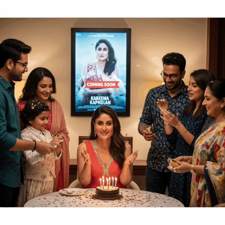 Illustration for: Kareena Kapoor Celebrates Birthday with Love and New Film