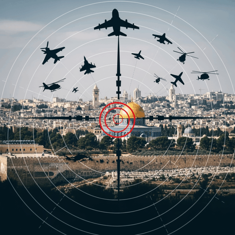 Illustration for: Military Operation Targets Jerusalem and Airports