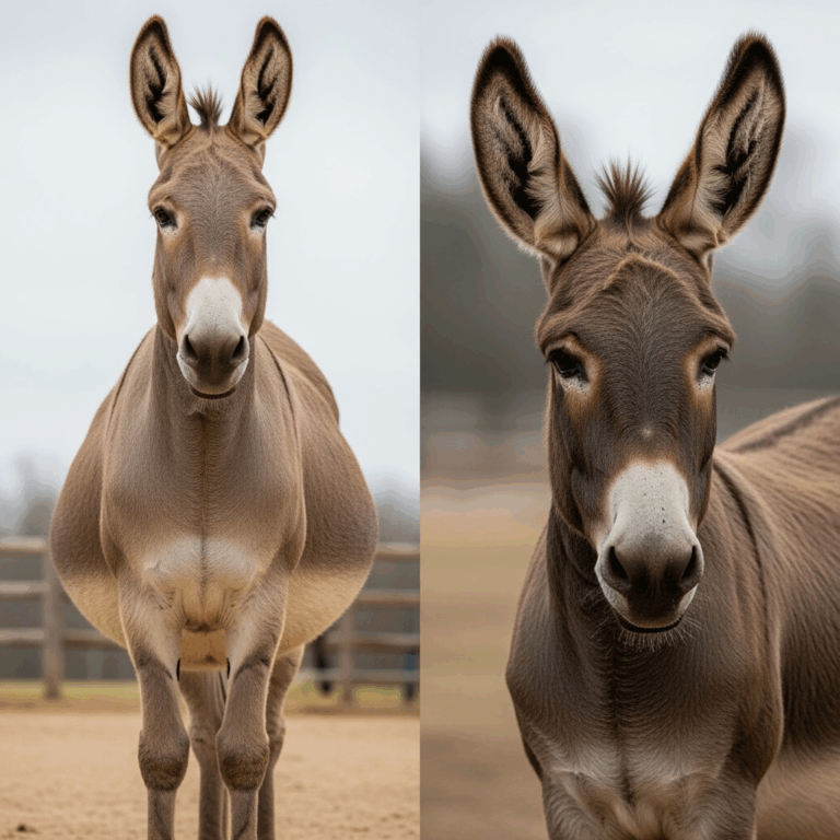 Illustration for: World's Tallest Donkey and Largest-Eared Living Donkey