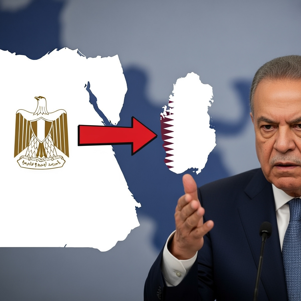 Illustration for: Egypt Condemns Attack on Qatar's Sovereignty