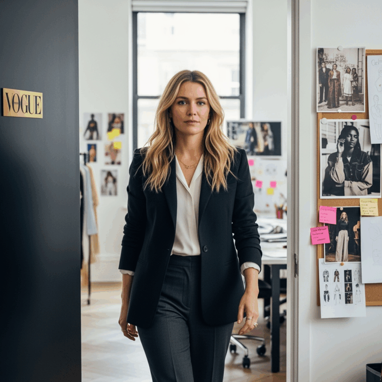 Illustration for: Chloe Malle Steps Up as Vogue's Editorial Head