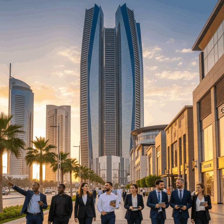 Illustration for: Abu Dhabi's Booming Real Estate Market in 2025