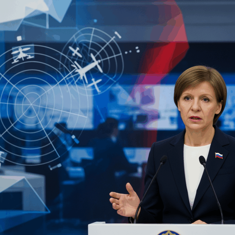 Illustration for: Zakharova Discusses Drone Prioritization