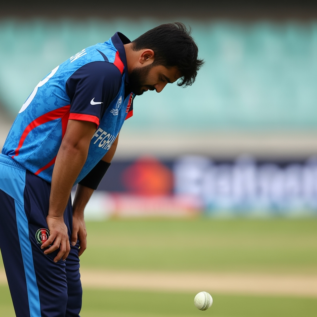Illustration for: Afghanistan's Naveen-ul-Haq Out of T20 Asia Cup 2025
