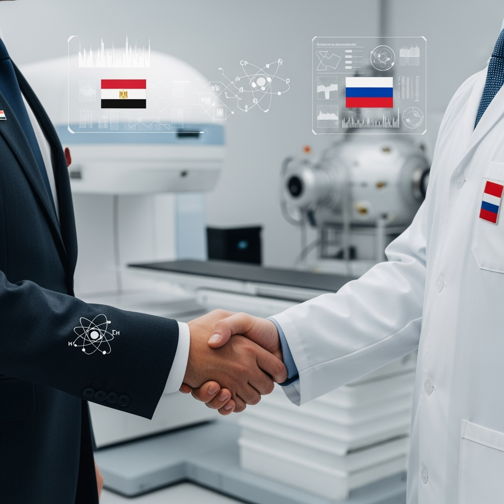 Illustration for: Egypt-Russia Collaboration in Nuclear Medicine