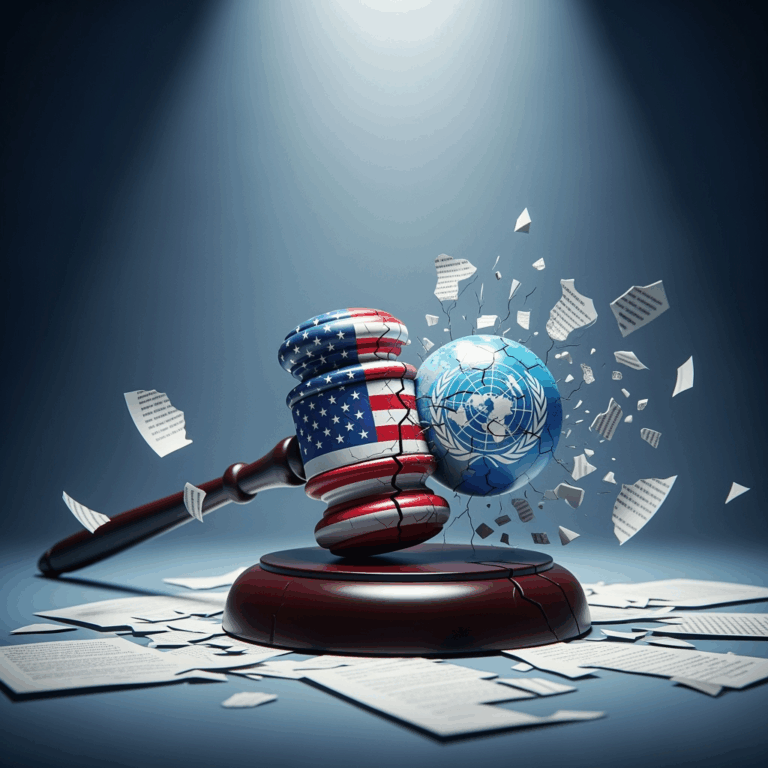Illustration for: UN Security Council Resolution Vetoed by US