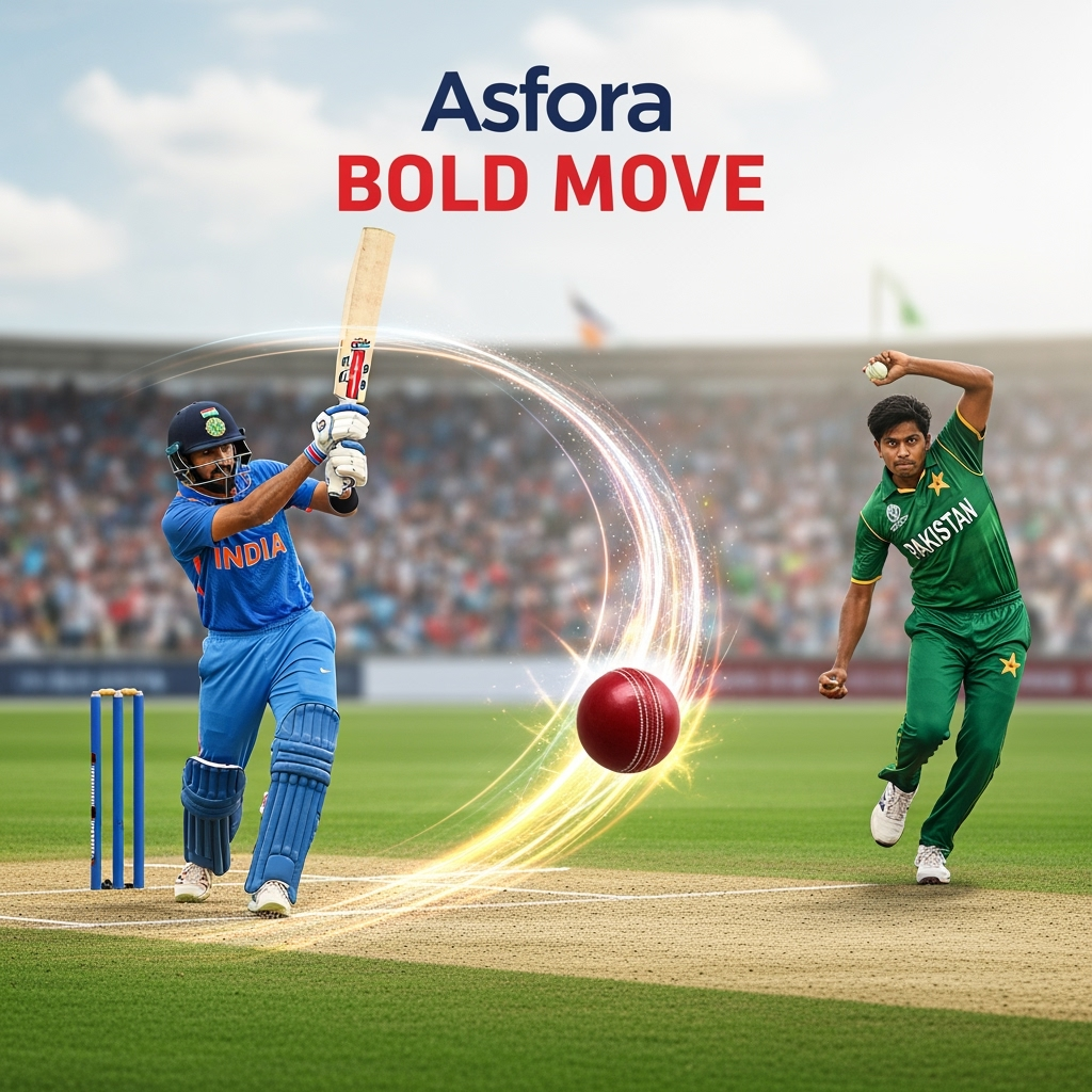 Illustration for: Aspora's Bold Move in India-Pakistan Cricket