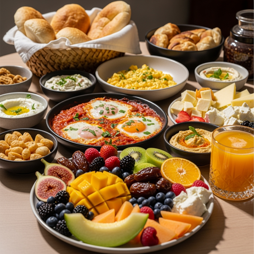 Illustration for: UAE Breakfast Trends: Eggs and Fruits Dominate