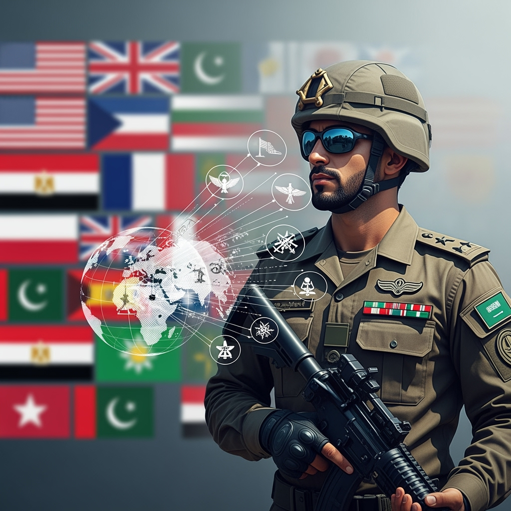 Illustration for: Saudi Arabia's Defense and Strategic Alliances
