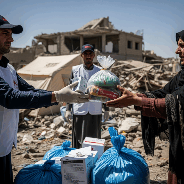 Illustration for: UAE Aids Afghanistan After Devastating Earthquake