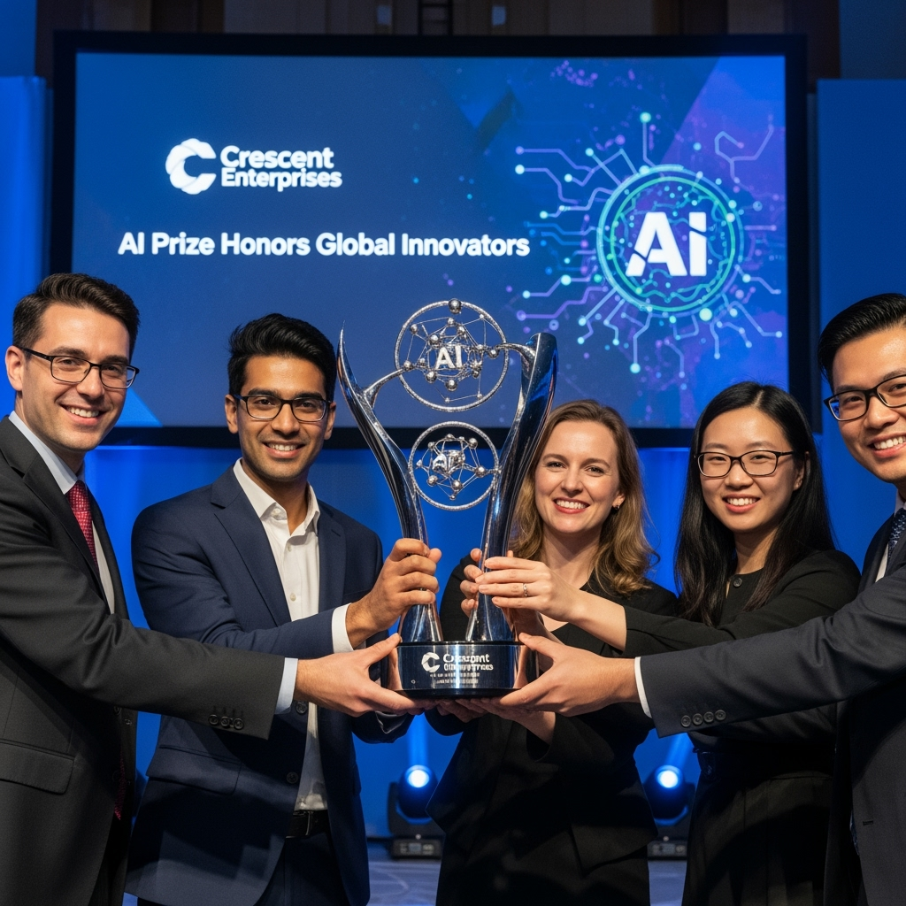 Illustration for: Crescent Enterprises AI Prize Honors Global Innovators