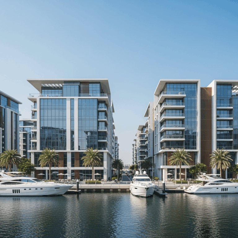 Illustration for: Breez by Danube: Luxury Waterfront Living in Dubai