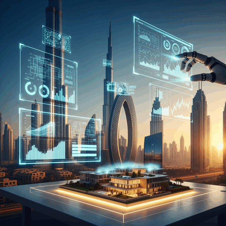 Illustration for: AI Revolutionizes Dubai's Luxury Real Estate