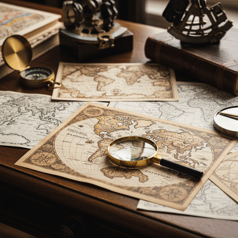 Illustration for: Explore the World of Fake Maps
