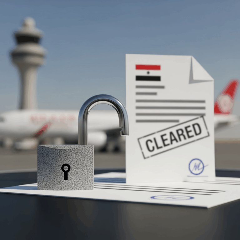 Illustration for: Allegations Against Cairo Airport Staff Proven False