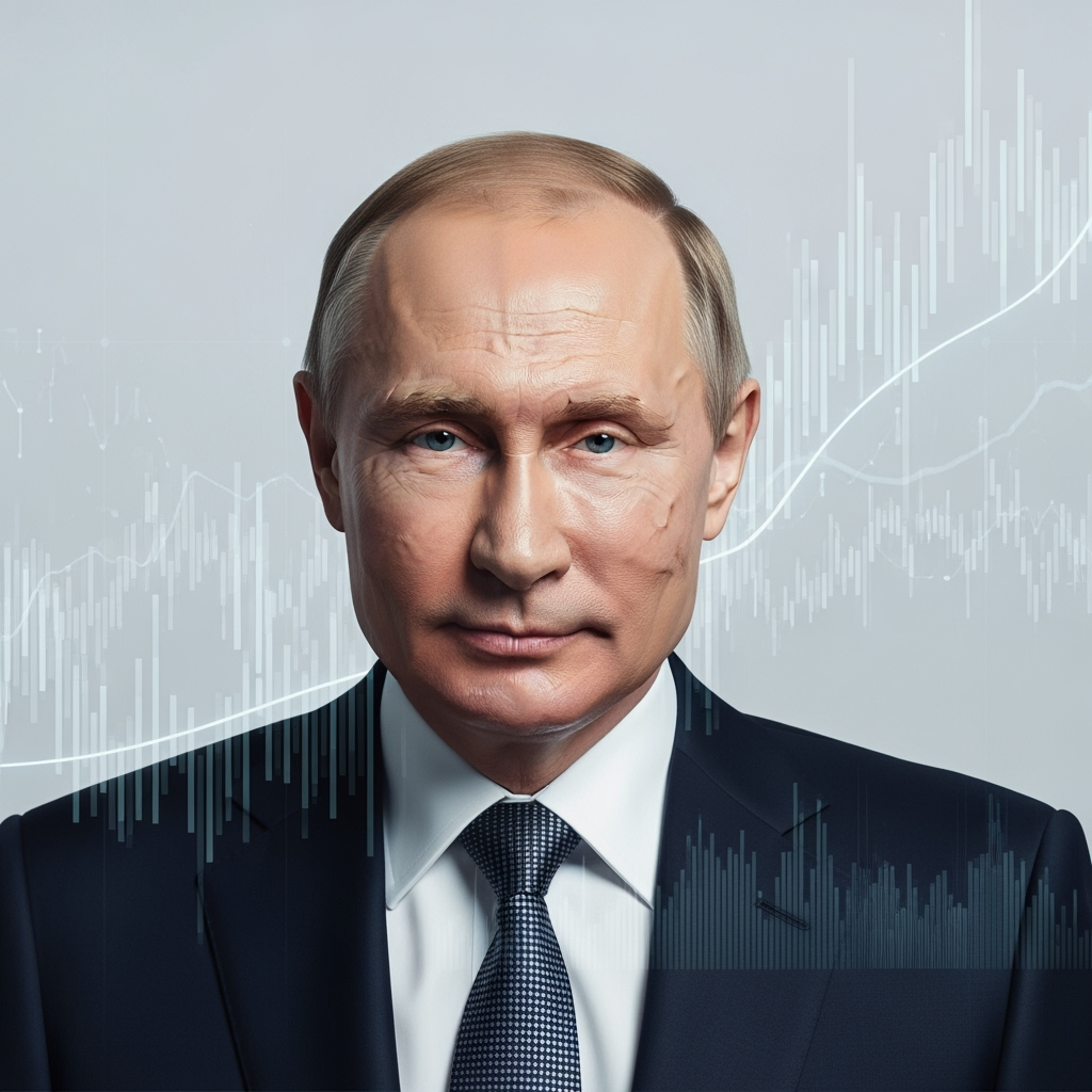 Illustration for: Putin Emphasizes Macroeconomic Stability