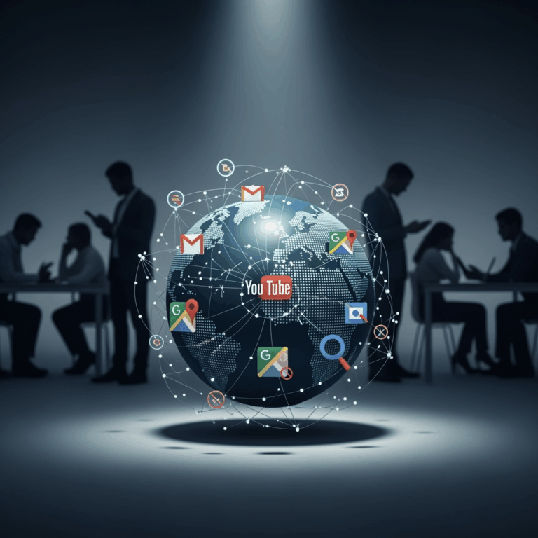 Illustration for: Global Google Service Outage Affects Users