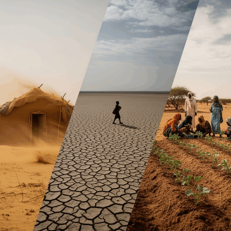Illustration for: Bentley Brown's Film Trilogy on Chad Climate Change