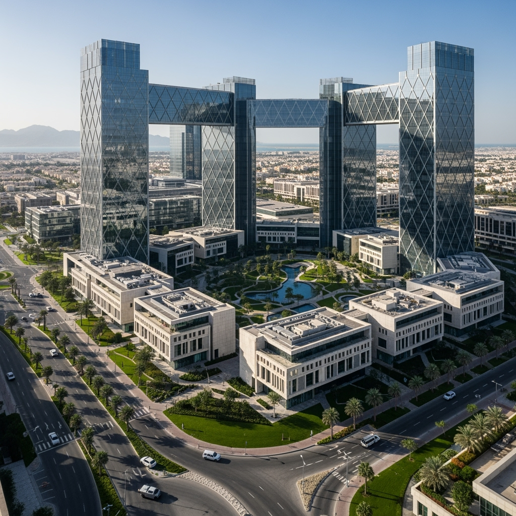 Illustration for: RAK Central: The New Business Hub of the UAE