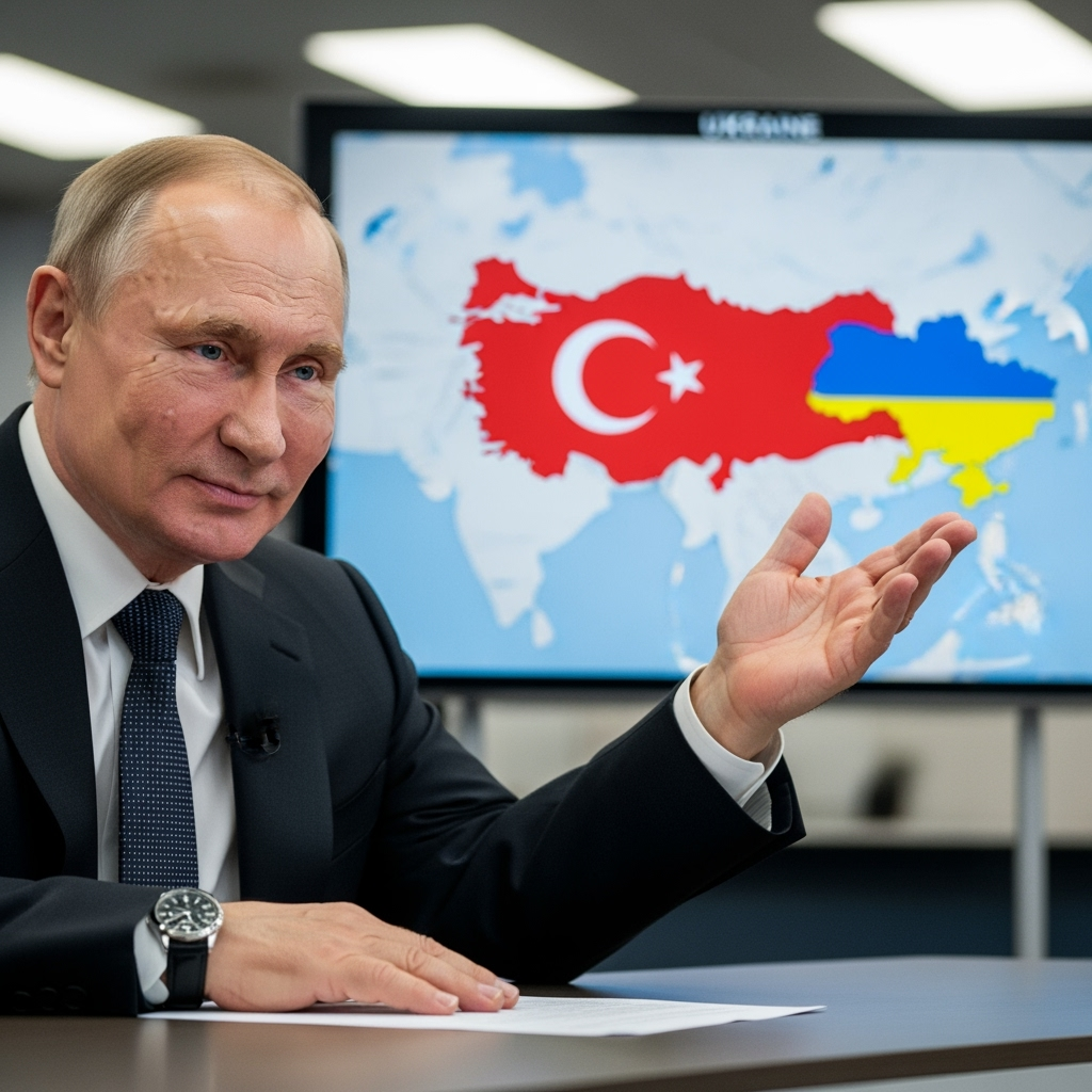 Illustration for: Putin Confident in Turkey’s Role in Ukrainian Crisis