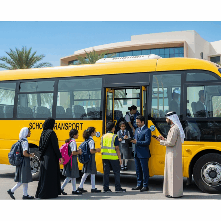 Illustration for: Abu Dhabi School Transport Policy Update